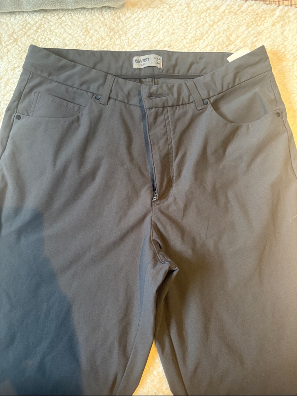 VRST Men’s Performance Stretch Pants - Charcoal
